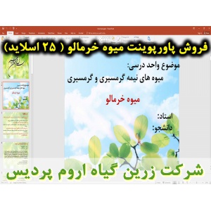 خرمالو, پاورپوینت خرمالو, ارائه خرمالو, دانلود پاورپوینت خرمالو, اسلاید خرمالو برای ارائه در کلاس, گیاه شناسی خرمالو, تاریخچه خرمالو, نام لاتین خرمالو, خانواده خرمالو, نام علمی خرمالو, تشکیل گل خرمالو, تشکیل میوه خرمالو, ترکیبات شیمیایی میوه خرمالو, ارقام